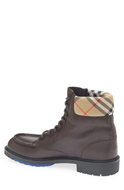 Burberry Rogue Amphibious Ankle Boots In Brown