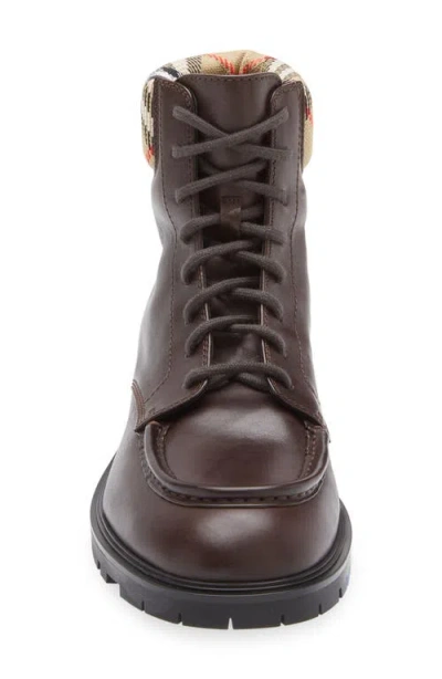 Burberry Rogue Amphibious Ankle Boots In Brown