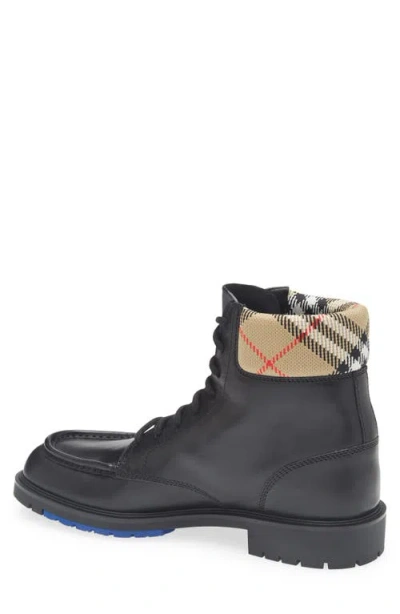 Burberry Brown Leather Amphibian Rogue In Animal Print