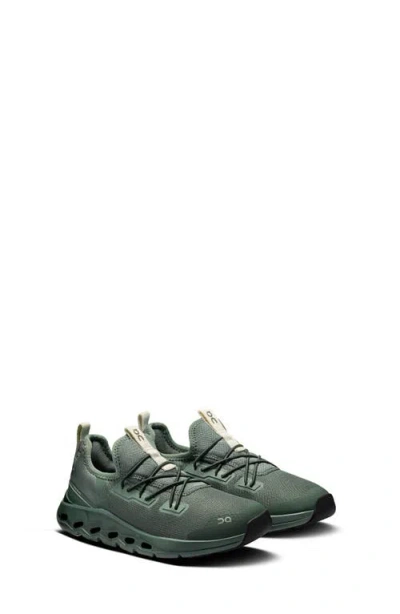 On Little Kids Green Cloudleap Sneakers In Multi