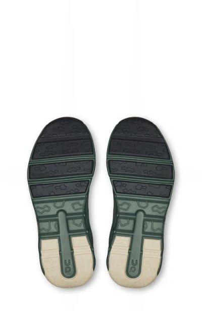 On Little Kids Green Cloudleap Sneakers In Multi