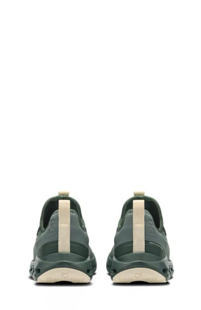 On Little Kids Green Cloudleap Sneakers In Multi