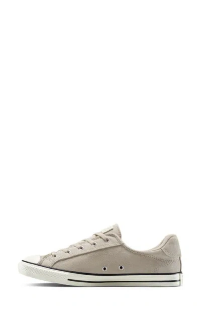 Converse Chuck Taylor All Stair Dainty Suede Sneaker In Gray