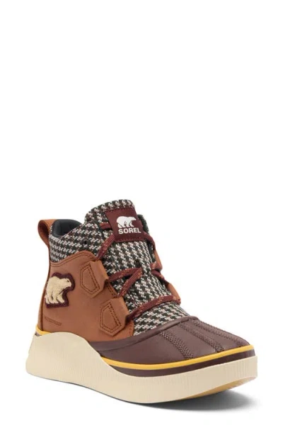 Sorel Out N About Iv Classic Boots Rustic Brown/redwood In Multi