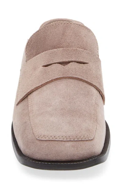 Chocolat Blu Delilah Block Heel Mule In Brown