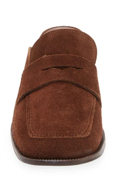 Chocolat Blu Delilah Block Heel Mule In Brown