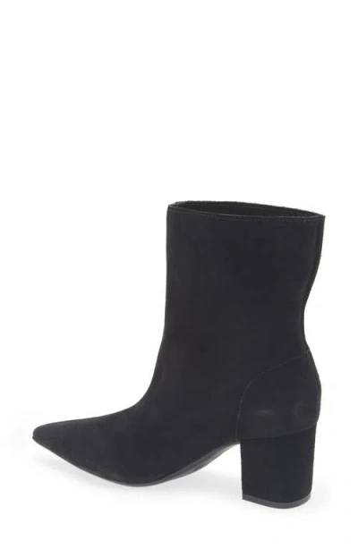 Chocolat Blu Lynette Block Heel Bootie In Black