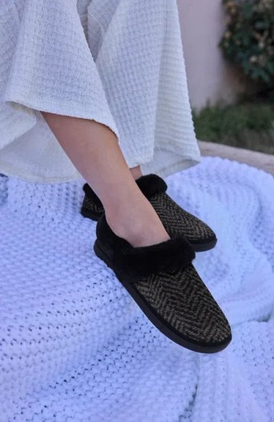 Toms Women's Womens Oslo Convertible Slipper Herringbone In Black