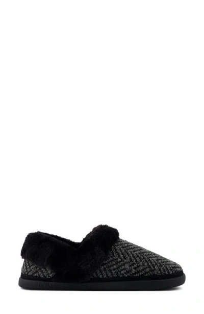 Toms Women's Womens Oslo Convertible Slipper Herringbone In Black