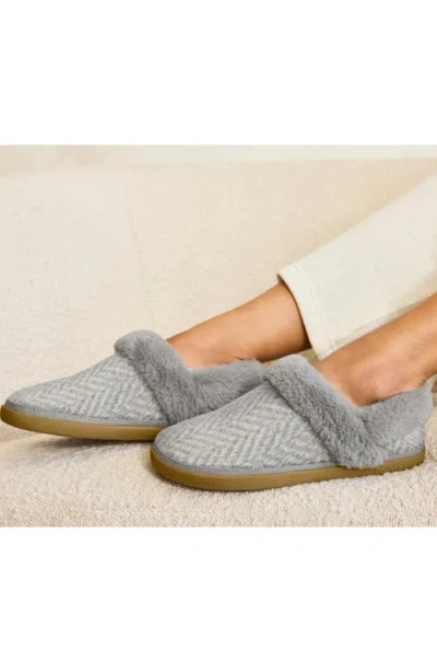 Toms Women's Womens Oslo Convertible Slipper Drizzle Herringbone In Gray