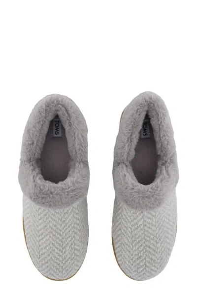 Toms Women's Womens Oslo Convertible Slipper Drizzle Herringbone In Gray