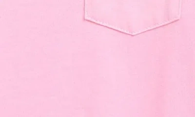 Vineyard Vines Kids' Colorblock Quarter Zip Pullover In Pink