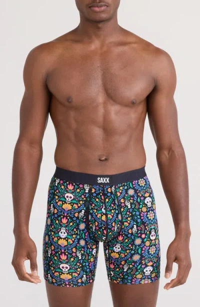 Saxx Vibe Xtra Soft Comfort Boxer Briefs In Multi
