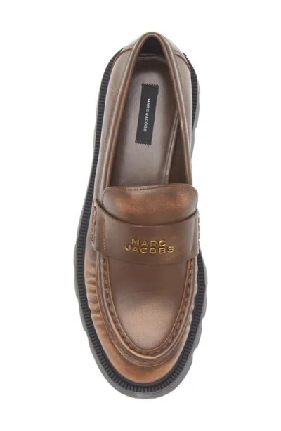 Marc Jacobs The Frankie Platform Loafer In Brown