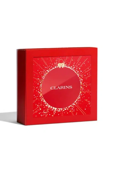 Clarins Double Serum & Extra Firming Skin Care Set $206 Value In Transparent