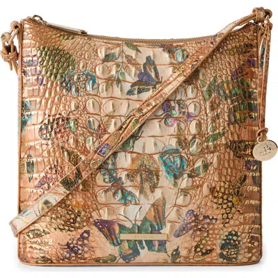 Brahmin Katie Croc Embossed Leather Crossbody Bag