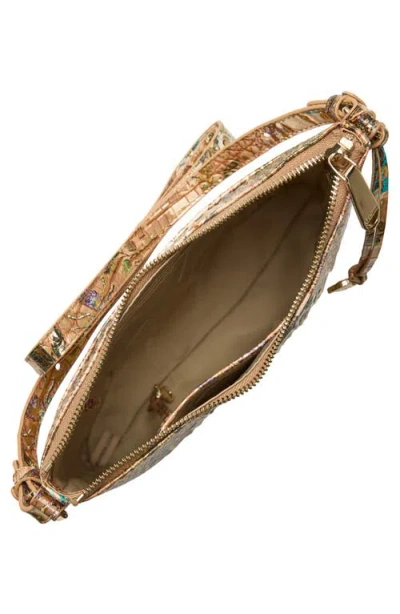 Brahmin Katie Croc Embossed Leather Crossbody Bag