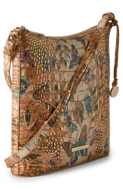 Brahmin Katie Croc Embossed Leather Crossbody Bag