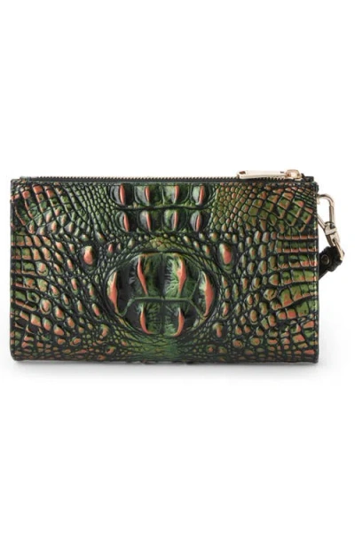 Brahmin Daisy Leather Melbourne Wristlet