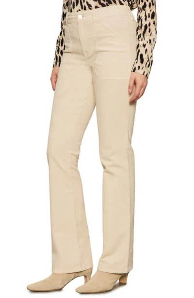 Sanctuary Hayden Bootcut Corduroy Pants In Neutral
