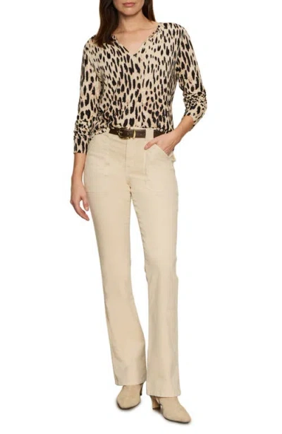 Sanctuary Hayden Bootcut Corduroy Pants In Neutral