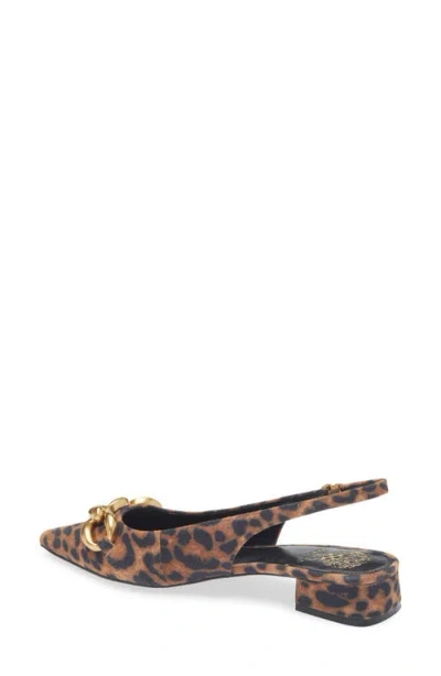 Vince Camuto Vailey Slingback Pointed Toe Flat In Multi
