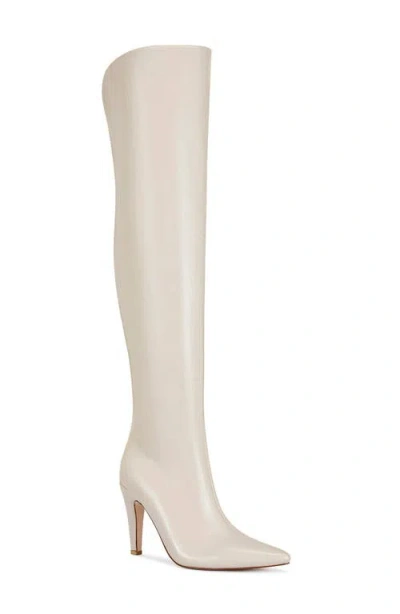 Azalea Wang Beaucoup Over The Knee Boot In Neutral