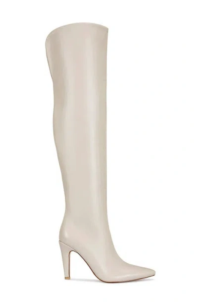 Azalea Wang Beaucoup Over The Knee Boot In Neutral