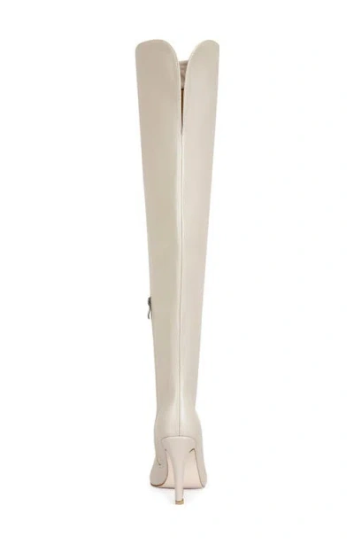 Azalea Wang Beaucoup Over The Knee Boot In Neutral