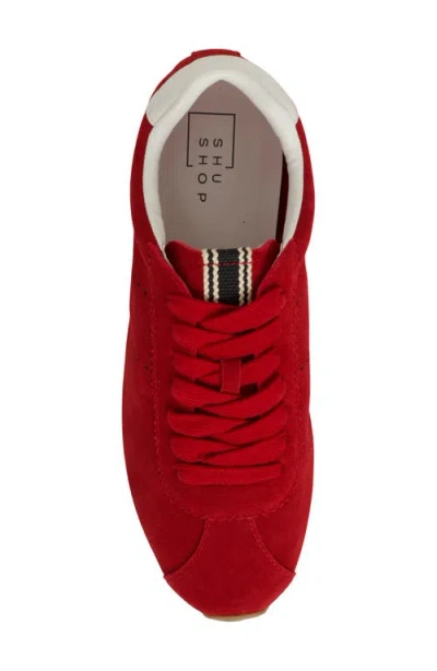 Shushop Priscilla Sneaker In Red