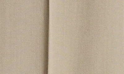 Totême Toteme Fluid Wide Leg Wool Blend Trousers In Brown