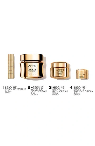 Lancôme Absolue Longevity Gift Set In Gold
