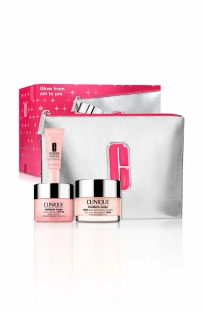 Clinique 4-pc. Glow From Am To Pm Moisture Surge Skincare Set In Transparent