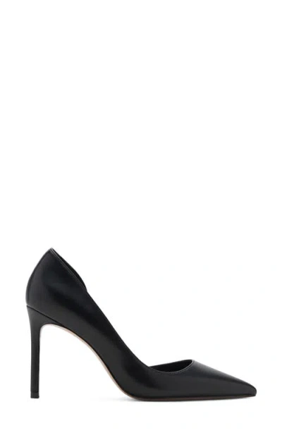Mango Classic Pointed Heels In Black