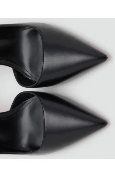 Mango Classic Pointed Heels In Black