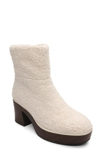 Sanctuary Emmet Faux Shearling Platform Bootie In Multi