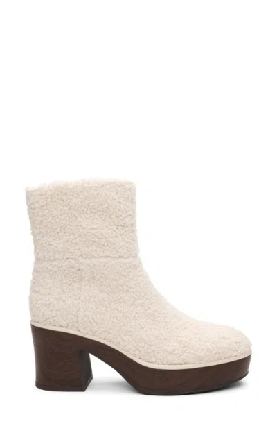 Sanctuary Emmet Faux Shearling Platform Bootie In Multi