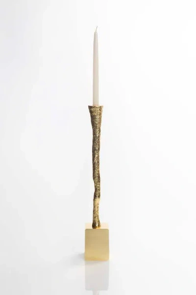 Lunares Nest Candle Holder In Gold