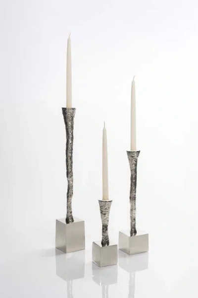 Lunares Nest Candle Holder In Metallic