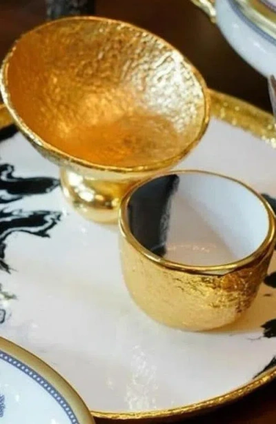 Lunares Bianco Nero Snack Bowl In White