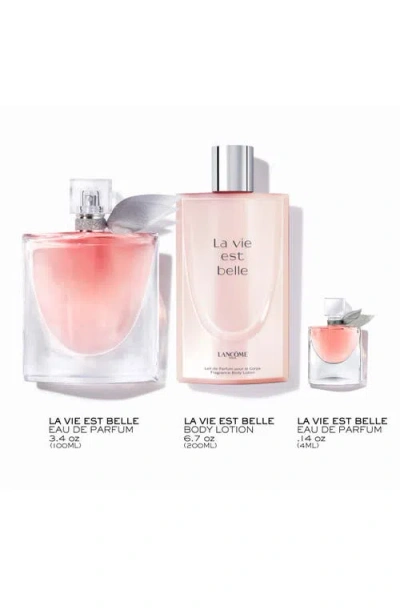 Lancôme La Vie Est Belle Limited Edition Fragrance & Body Lotion Holiday Gift Set ($238 Value) In Transparent