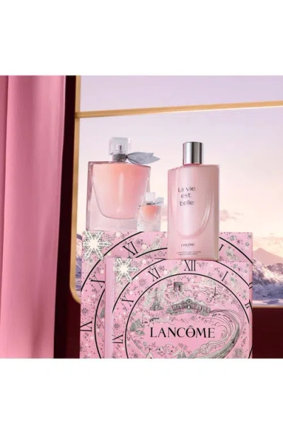 Lancôme La Vie Est Belle Limited Edition Fragrance & Body Lotion Holiday Gift Set ($238 Value) In Transparent
