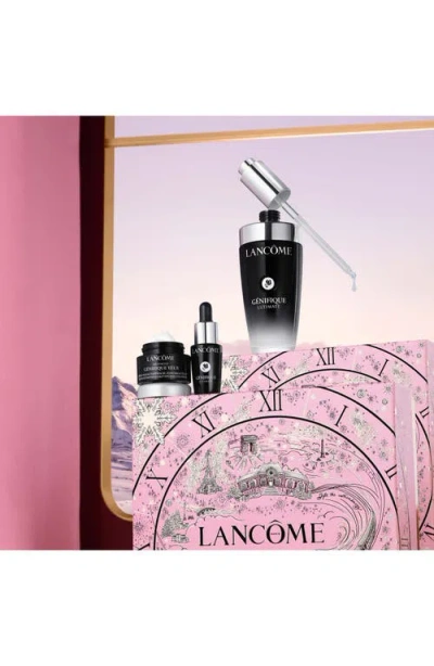 Lancôme Genifique Ultimate Face Serum & Eye Cream Skincare Gift Set In Transparent