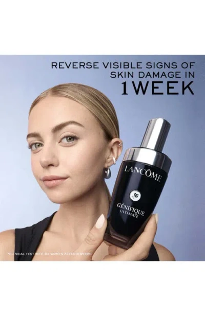 Lancôme Genifique Ultimate Face Serum & Eye Cream Skincare Gift Set In Transparent