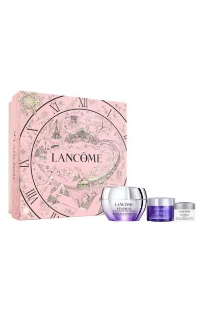 Lancôme Renergie Eye And Face Cream Skincare Set In Transparent