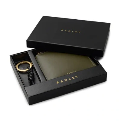 Radley Chilworth Street Medium Boxed Wallet And Keyring In Black