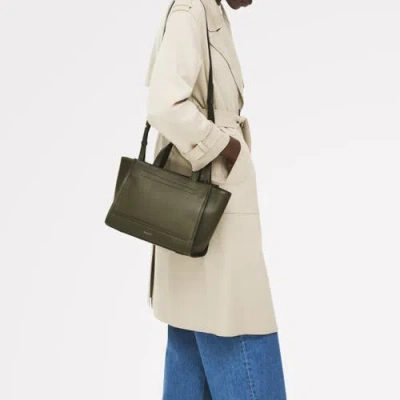 Radley Oak Street Medium Ziptop Satchel Bag In Green