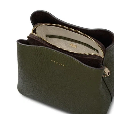 Radley Dukes Place Small Compartment Crossbody Bag In Green