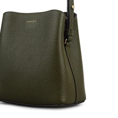 Radley Dukes Place Small Compartment Crossbody Bag In Green