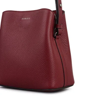 Radley Dukes Place Small Compartment Crossbody Bag In Burgundy